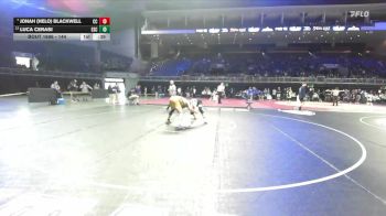 144 lbs Cons. Round 4 - Luca Cerasi, Escalon vs Jonah (Helo) Blackwell, Central Catholic