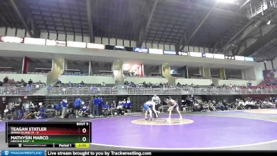 113 lbs Round 3 (4 Team) - Mathysin Marco, Lincoln East vs Teagan Statler, Grand Island JV