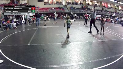 56 lbs Cons. Round 5 - Cassius Matthias, Nebraska Wrestling Academy vs Cashtyn Bird, Wisner Rec Wrestling Club