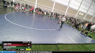 63 lbs Champ. Round 2 - Jace Pena, Idaho vs Paxton Hanson, Mat Demon WC