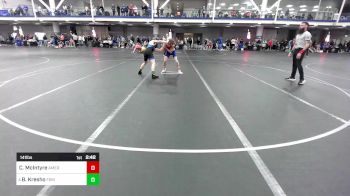 141 lbs Round Of 16 - Cael McIntyre, American University vs Bryce Kresho, F&M