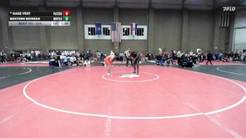 215 lbs Champ. Round 2 - Gage Vest, Platte County vs Brayden Morgan, Whitfield