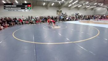 150 lbs Champ. Round 3 - Ethyn BravoPacker, Brighton vs Santos Nunez, La Junta