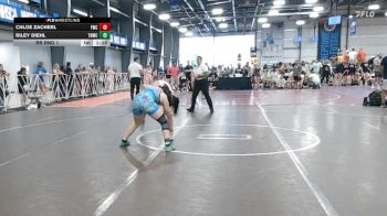 132 lbs Rr Rnd 1 - Chloe Zacherl, Wrecking Crew Dream Crushers vs Riley Diehl, TNWC Divas