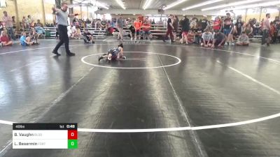 40 lbs Consi Of 8 #2 - Braycen Vaughn, Bloomsburg vs Logan Besermin, Forty Fort