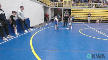45 lbs Round Of 16 - Ray Harris, Huskey Wrestling Club vs Jaxon Osburn, Newkirk Takedown Club