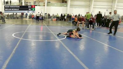 52 lbs Quarterfinal - Nash Venoutsos, South Windsor vs Declan McNally, Killingly
