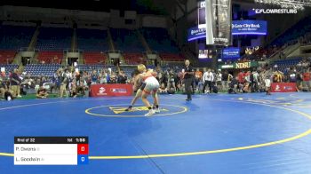 138 lbs Rnd Of 32 - Preston Owens, Idaho vs Luke Goodwin, Indiana