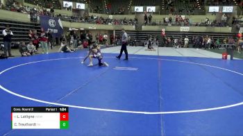 80 lbs Cons. Round 2 - Lincoln LaVigne, Victory School Of Wrestling vs Cashton Treuthardt, Team Nazar