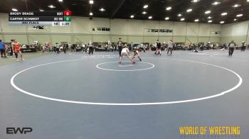 88 lbs 3rd Place - Brody Bragg, Northern Colorado 12U vs Carter Schmedt, OK Elite 12U Orange