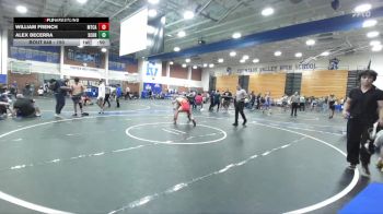 150 lbs Cons. Round 1 - Alex Becerra, Schurr vs William French, Mt Carmel