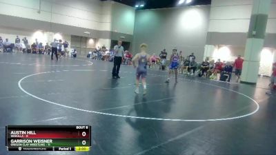 120 lbs Round 3 (6 Team) - Austin Hill, Wakulla vs Garrison Weisner, Oregon Clay Wrestling