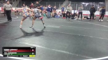 W 117 lbs Round 3 (4 Team) - Mia Hargrove, Colorado vs Robin Leidholt, Montana