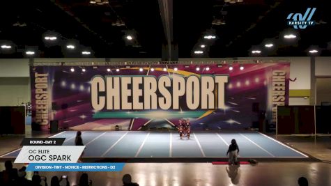 OC Elite - OGC SPARK [2023 L1 Tiny - Novice - Restrictions - D2 Day 2] 2023 CHEERSPORT Atlanta Classic & US All Star Prep Nationals