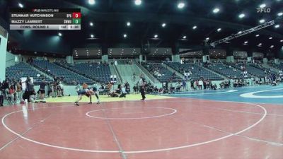 133 lbs Cons. Round 3 - Mazzy Lambert, Southwestern Michigan vs Stunnar Hutchinson, Brewton-Parker (GA)