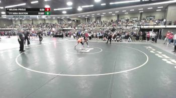 110 lbs 5th Place Match - Milena Prole, Aledo vs Ty`Asia Buxton, Eagle Mountain