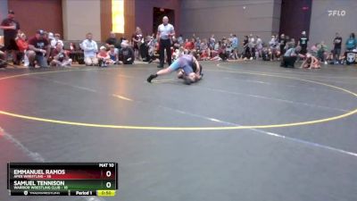 Round 2 - Samuel Tennison, Warrior Wrestling Club vs Emmanuel Ramos, Apex Wrestling