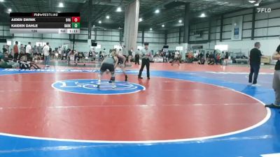 126 lbs 1 - Kaiden Dahle, DARKHORSE vs Aiden Swink, 84 ATHLETES
