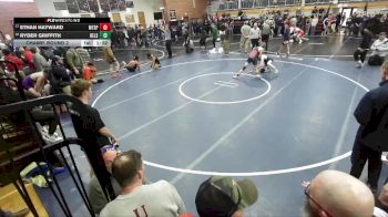 132 lbs Champ. Round 2 - Ethan Hayward, Mt. Spokane vs Ryder Griffith, Kelso