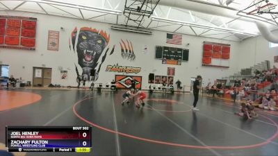 77 lbs Round 1 - Joel Henley, North Big Horn Rams vs Zachary Fulton, Powell Wrestling Club