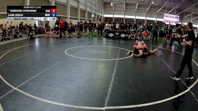 150 lbs Champ. Round 1 - Nathan Cauwel, Chino High School Wrestling vs Kaden Kimzey, Victory Wrestling Club - VTC