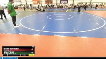 130 lbs Rd# 7- 10:45am Saturday Final Pool - Shane Terrillion, M2TC Red vs Brody Cash, VA Team Predator