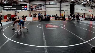 60 kg Champ. Round 2 - Troy Guerra, WNY RTC vs Marcello Milani, Spartan Combat RTC/ Titan Mercury Wrestling Club (TMWC)