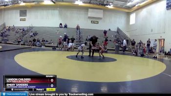 49 lbs Round 1 - Landon Childers, Delta Wrestling Club Inc. vs Emery Sanders, Contenders Wrestling Academy