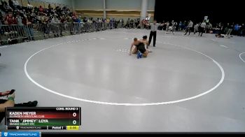 132 lbs Cons. Round 3 - Kaden Meyer, Ellsworth Wrestling Club vs Tank ``Jimmey`` Loya, Orange County RTC