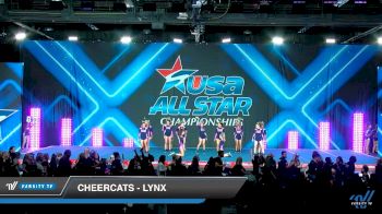 Cheercats - LYNX [2019 Junior - D2 - Small - B 2 Day 2] 2019 USA All Star Championships