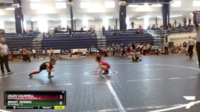 60 lbs Round 3 (6 Team) - BRODY JENKINS, MF Savages vs Jalen Caldwell, South Paulding Jr Spartans