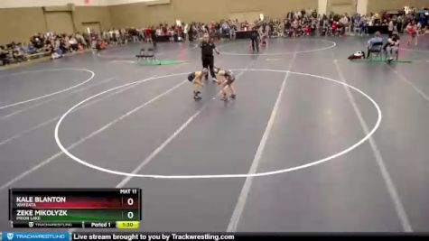 70 lbs Champ. Round 1 - Kale Blanton, Wayzata vs Zeke Mikolyzk, Prior Lake