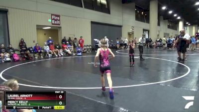 55 lbs Round 5 (6 Team) - Torah Craig, TN AAU- Havok vs Willa Kelly, Patriots WC White