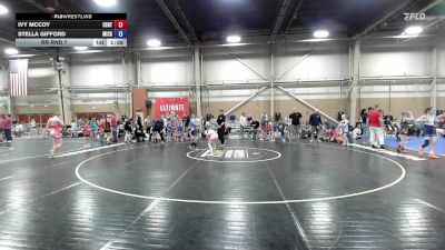 28 kg Rr Rnd 7 - Ivy McCoy, Central Pennies - GK8E vs Stella Gifford, Michigan Wrestling Academy - GK8E