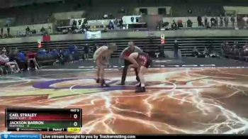 132 lbs Round 1 (4 Team) - Jackson Barron, Northfield vs Cael Straley, North Scott