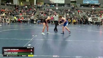 130 lbs Cons. Round 3 - Trevden Olstad, MWC Wrestling Academy vs Hunter Nusbaum, WRATH