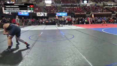 186 lbs 3rd Place Match - Aiden Apodaca, Duchesne vs Tenyson Coates, Cascade Little Guy