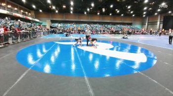 110 lbs Cons. Round 5 - Isabelle Tamondong, Douglas vs Ellie Walters, Oakridge