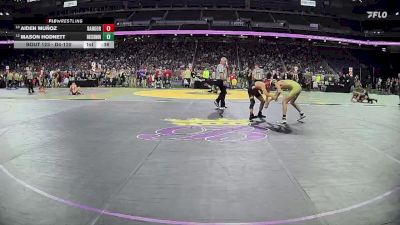 D4-120 lbs Cons. Round 1 - Aiden Muñoz, Bangor vs Mason Hodnett, Roscommon