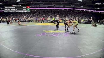 D4-120 lbs Cons. Round 1 - Aiden Muñoz, Bangor vs Mason Hodnett, Roscommon