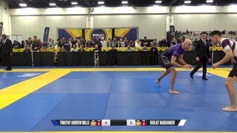 Bulat Naidanov vs Timothy Andrew Mills 2024 World IBJJF Jiu-Jitsu No-Gi Championship