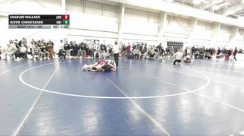 150 lbs Cons. Round 6 - Charles Wallace, Lone Peak vs Justin Christensen, Uintah