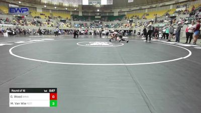 138 lbs Round Of 16 - Gavin Wood, Arkansas vs Miles Van Wie, Pottsville Apache Youth Wrestling