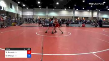 106 kg Final - Wyatt Stewart, Iowa vs Noah Nininger, Smith Mountain Lake Wrestling Club