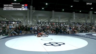 61 kg Cons. Rd Of 64 - Mason Shirk, Big Game Wrestling Club vs Jabyn Kemble, Western Colorado Wrestling Club