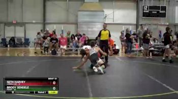 140 lbs Round 5 (6 Team) - Brody Sendele, POWA vs Seth Harvey, Lowell WC