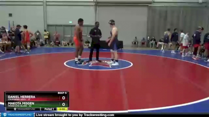 285 lbs Round 2 (8 Team) - Daniel Herrera, California Gold vs Makota ...