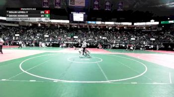 68 lbs Cons. Round 2 - Rollin Lovell V, CPWA vs Devon Johnson, PPY2