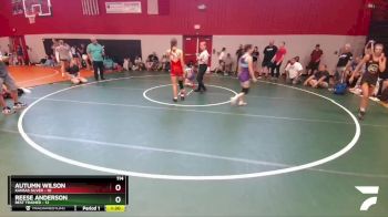 114 lbs Round 4 (8 Team) - Reese Anderson, Best Trained vs Autumn Wilson, Kansas Silver