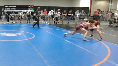 113 lbs Consi Of 16 #1 - Hayden Black, VA vs Shiloh Joyce, NJ